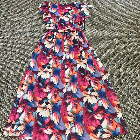 NWOT Donna Ricco Maxi Dress Sz 10 - Picture 8 of 10